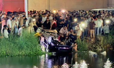 فاجعة المريوطية بالبدرشين: مصرع 6 من أسرة واحدة ونجاة شخص في سقوط سيارة بالترعة