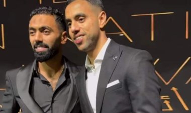 "حضنوا بعض".. تفاصيل لقاء الشحات والشيبي في حفل "دير جيست" | صور وفيديو