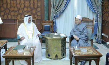 رئيس البرلمان العربى لـ شيخ الأزهر: نقدر جهودكم فى نشر التسامح الإنسانى