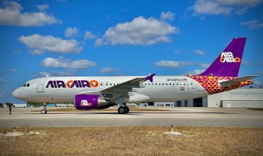 «إيركايرو» تعلن انضمام طائرة جديدة لأسطولها الجوي من طراز الإيرباص 320