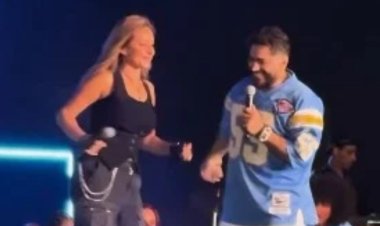 نيللي كريم تشارك في حفل تامر حسني في ريد بول جوك بوكس