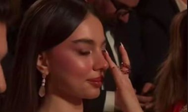 صدمة بيسان إسماعيل لفشلها وفوز أنغام بجائزة الفنانة المفضلة في Joy Awards