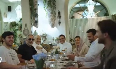 تركي آل الشيخ يستقبل فضل شاكر ونجله في ذا جروفز