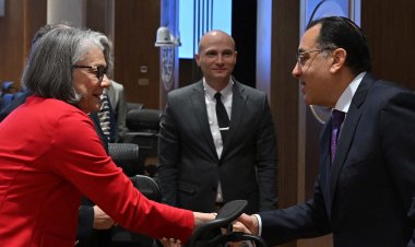 مدبولي يستقبل رئيسة الاتحاد الدولي لجمعيات الصليب والهلال الأحمر