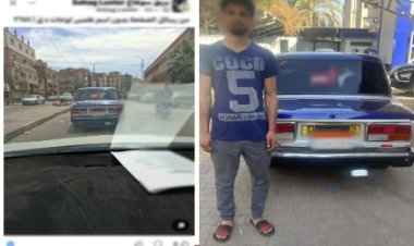 ضبط سائق سيارة أجرة طمس لوحاتها المعدنية بسوهاج