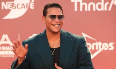 مينا مسعود وخالد الصاوي وإنجي المقدم على السجادة الحمراء الأولى لليوم الخامس من مهرجان الجونة