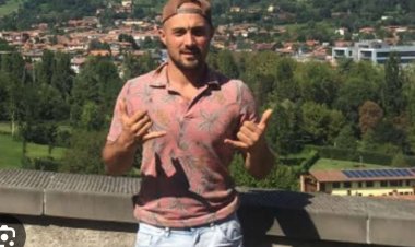 لفشله فى التخلص من الإدمان .. مواطن إيطالى يدعى أندريا روسو يلقى بنفسه داخل محرك طائرة