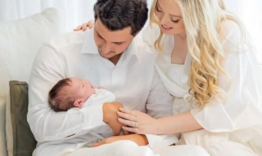 ابنة الرئيس الأمريكي ترامب تنشر صور مولودها الأول من زوجها اللبناني مايكل بولس