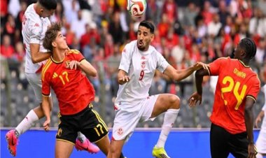 بلجيكا تكتسح تونس بخماسية قبل مواجهة مصر في كأس العالم
