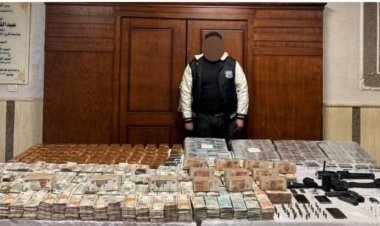 القبض على بلطجى بحوزته 4 ملايين جنيه ومخدرات وأسلحة في مدينة نصر