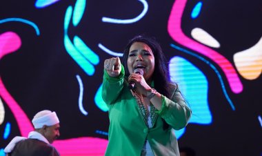 بالأخضر.. أمينة تشعل احتفالية اليوم الوطني السعودي بمهرجان ليالي مراسي