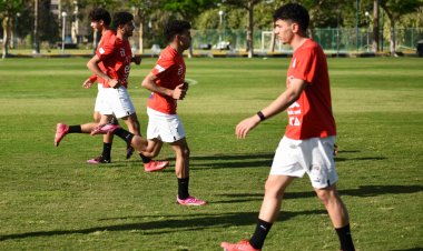 منتخب الشباب يبدأ الاستعداد لمواجهة غانا في ربع نهائي أمم إفريقيا