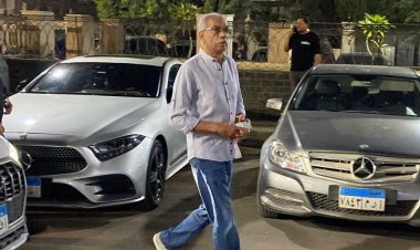 انتهاء عزاء المنتج ياسر صبحي بحضور عدد كبير من نجوم الفن
