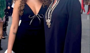 لي لي ابنة منى زكي وأحمد حلمي تخطف الأنظار في حفل Vogue World بلوس أنجلوس