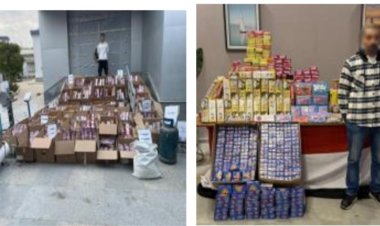 الأمن العام يضبط مليون قطعة ألعاب نارية