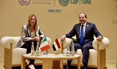 الرئيس السيسي ورئيسة وزراء إيطاليا يبحثان التعاون الثنائي وتطورات الأوضاع فى قطاع غزة