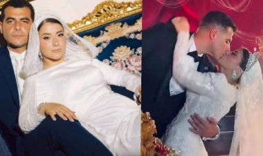 نكدوا على العروسة والعريس.. انتقادات لزفاف ابنة هبة قطب