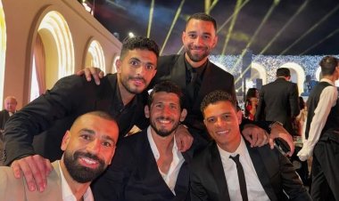 محمد صلاح ونجوم الفن والرياضة  فى حفل زفاف محمد هانى