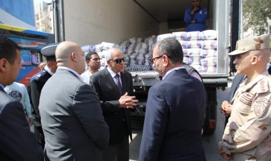 محافظ الجيزة يتفقد اصطفاف سيارات جهاز مشروعات الخدمة الوطنية