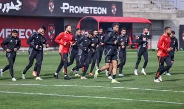 الأهلي يواصل تدريباته استعدادا لمباراة شباب بلوزداد في دوري الأبطال