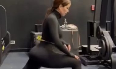 نسرين طافش تتصدر التريند بسبب فيديو لها في الجيم