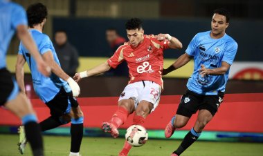 الأهلي يفوز على غزل المحلة بهدف ويعود اصدارة الدوري