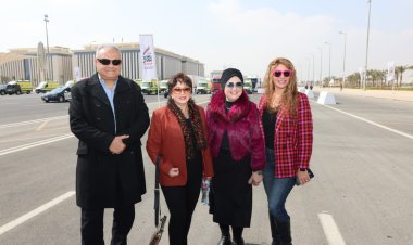 بالصور.. لبلبة ولقاء سويدان وعدد من القيادات يشاركون في إطلاق أكبر قافلة مساعدات إنسانية لدعم غزة 