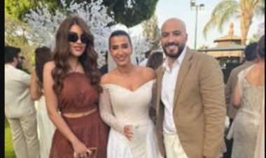 زفاف هاني خليفة ورنا حساسين وتهنئة خاصة من مجدي الهواري: بنتي الكبيرة بتتجوز