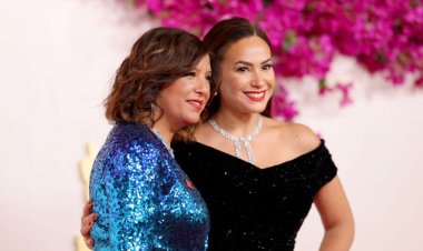 هند صبري تتألق على السجادة الحمراء في حفل توزيع جوائز الأوسكار 