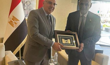 وزير الموارد المائية يلتقى نظيره العراقى لبحث التحديات فى ملف المياه