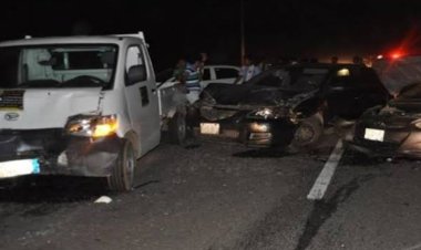 عاجل.. إصابة 12 شخصًا في حادث تصادم سيارتين في التجمع الأول 