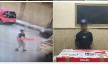 ضبط عاطل سرق شاشة تلفزيون من سيارة بالإسكندرية