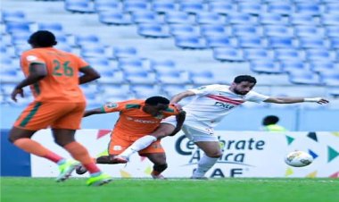 زيسكو يفوز على الزمالك بهدف في الكونفدرالية