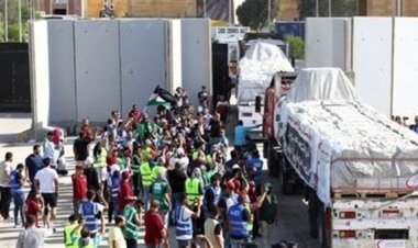 مصر تواصل إيصال المساعدات الإنسانية إلى قطاع غزة