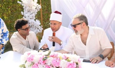 صبحي خليل يحتفل بعقد قران ابنته جيهان على المخرج ثائر الصيرفي: من أسعد أيام حياتي
