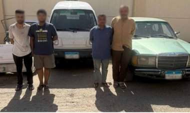 سقوط عصابة لسرقة السيارات بأسلوب "توصيل الأسلاك" في القاهرة والجيزة