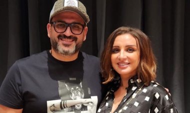 أكرم حسني يتعاون مع أنغام بأغنيتين في ألبومها الجديد «تيجي نسيب»