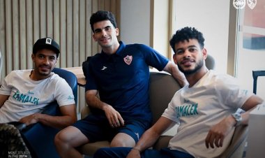 بعثة الزمالك تغادر مطار القاهرة على متن طائرة خاصة