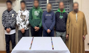 خلاف على أولوية المرور يتحول الي مشاجرة دامية  بالمعصرة