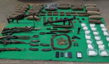 مصرع 4 عناصر إجرامية أثناء محاولة تهريب كميات من المخدرات والأسلحة بأسوان 