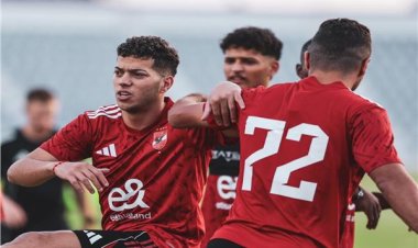 لأول مرة منذ إصابته.. إمام عاشور يظهر في تدريبات الأهلي بالإمارات