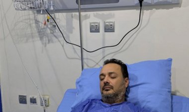 أول ظهور له من داخل المستشفى.. أسرة سامح صفوت تطلب الدعاء بعد نقله للعناية المركزة
