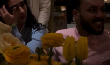 أول ظهور للمطرب ويجز وعروسه نور من شهر العسل