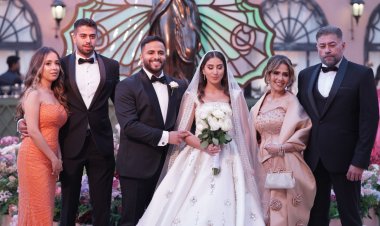 الصور الأولى من حفل زفاف عبد الرحمن نجل محمد فؤاد
