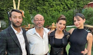 منال سلامة تنشر صورة عائلية دافئة: أهم من في حياتي