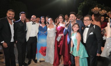 بالصور.. أبرز اللقطات من حفل زفاف جميلة عوض