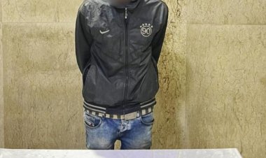 ضبط عامل مارس أعمال بلطجة وإتلاف دراجة نارية بحلوان