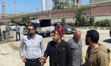 استكمال أعمال التطوير بالمنطقة الحرة للاستثمار ومدخل الميناء بدمياط الجديدة