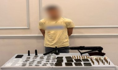 سقوط عنصر إجرامى يدير وكراً لتجارة المخدرات فى ديرب نجم بحوزة أسلحة