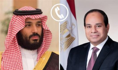 تفاصيل الاتصال الهاتفي بين الرئيس السيسي والأمير محمد بن سلمان